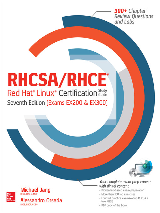 Title details for RHCSA/RHCE Red Hat Linux Certification Study Guide (Exams EX200 & EX300) by Michael Jang - Available